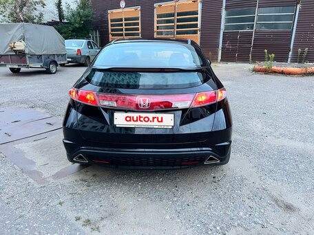 2008 Honda Civic VIII, чёрный, 695000 рублей, вид 2