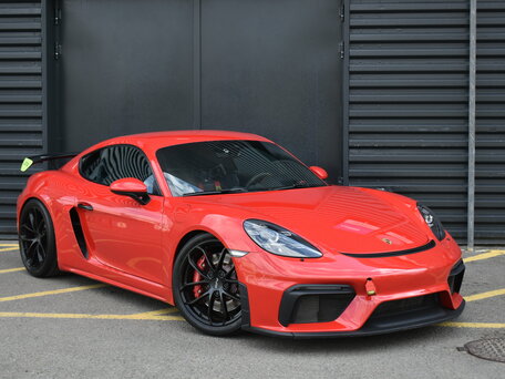 2021 Porsche Cayman GT4 II 718 (982), красный, 12490000 рублей, вид 5