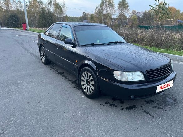 1996 Audi A6 I (C4), синий, 370000 рублей - вид 2