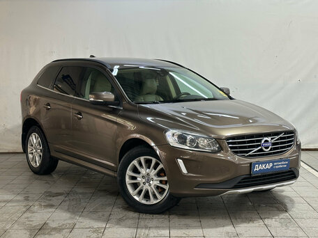 2014 Volvo XC60 I Рестайлинг, коричневый, 1550000 рублей, вид 2