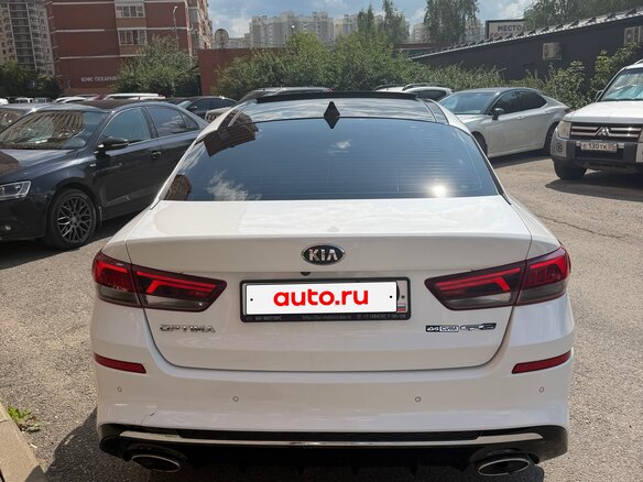 2018 Kia Optima IV Рестайлинг, белый - вид 5