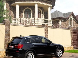 2012 BMW X3 28i xDrive II (F25), чёрный, 1600000 рублей, вид 4