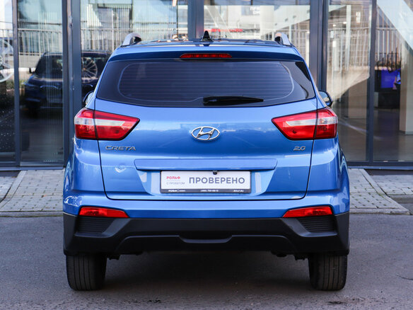 2020 Hyundai Creta I Рестайлинг, синий - вид 4