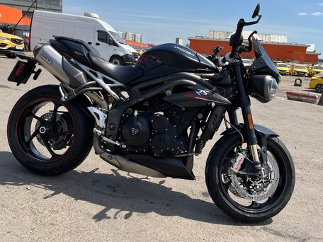 2019 Triumph Speed Triple, чёрный, 880000 рублей, вид 1