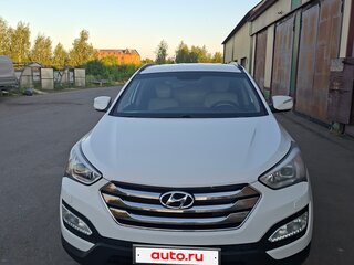 2012 Hyundai Santa Fe III, белый, 1875000 рублей, вид 3