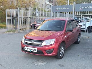 2018 Lada (ВАЗ) Granta I, красный, 459000 рублей, вид 1