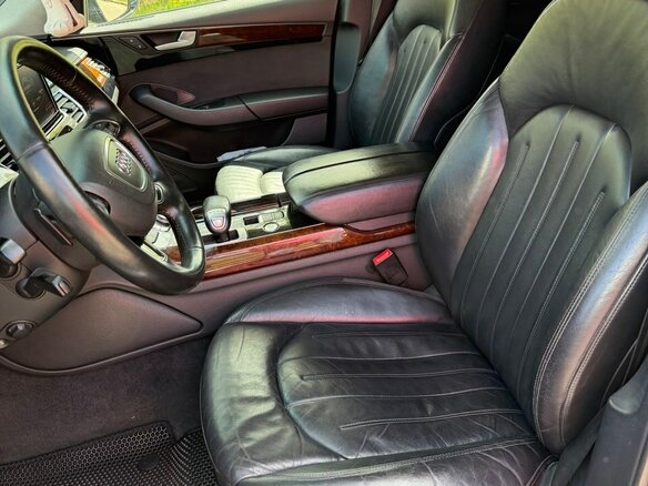 2011 Audi A8 Long III (D4), чёрный, 1220000 рублей - вид 7