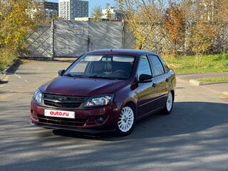 2013 Lada (ВАЗ) Granta I, красный, 350000 рублей, вид 1