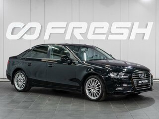 2012 Audi A4 IV (B8) Рестайлинг, чёрный, 999000 рублей, вид 1