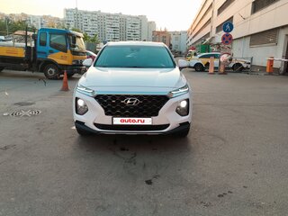 2019 Hyundai Santa Fe IV, белый, 2800000 рублей, вид 1