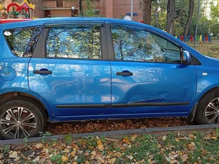 2008 Nissan Note I, синий, 580000 рублей, вид 4