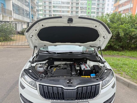 2021 Skoda Karoq DSG6 I, белый, вид 2