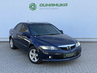 2007 Mazda 6 I (GG) Рестайлинг, синий, 450000 рублей, вид 3