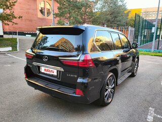 2021 Lexus LX 570 III Рестайлинг 2, чёрный, 10000000 рублей, вид 5