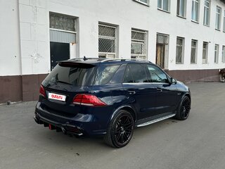 2016 Mercedes-Benz GLE 500 I (W166), синий, 3150000 рублей, вид 4