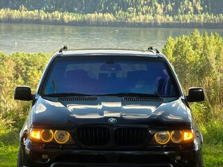 2004 BMW X5 3.0i I (E53) Рестайлинг, чёрный, 1320000 рублей, вид 3