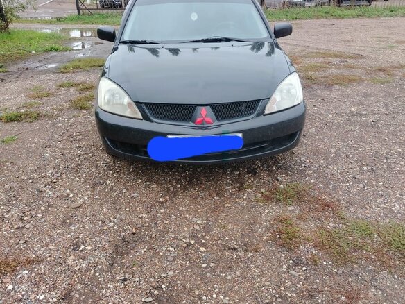 2007 Mitsubishi Lancer IX Рестайлинг, чёрный, 400000 рублей - вид 1