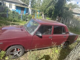 2007 Lada (ВАЗ) 2107, пурпурный, 175000 рублей, вид 4