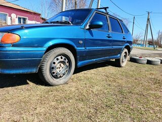 2007 Lada (ВАЗ) 2114, зелёный, 125000 рублей, вид 1