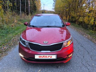 2017 Kia Rio III Рестайлинг, красный, 999990 рублей, вид 1