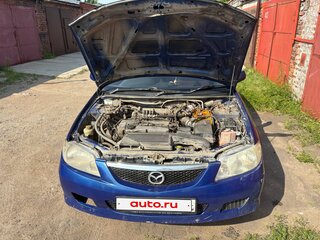 2002 Mazda Familia S-Familia S-Wagon VIII (BJ), синий, 185000 рублей, вид 3