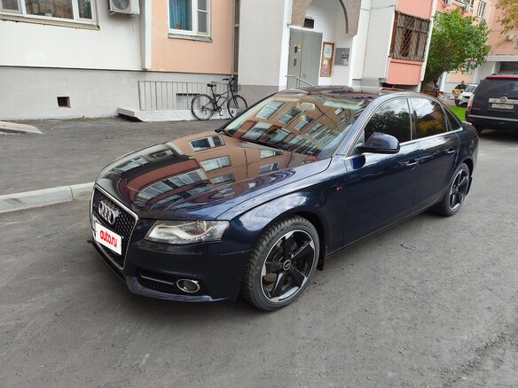 2008 Audi A4 IV (B8), синий, 890000 рублей - вид 16