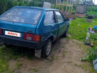 1998 Lada (ВАЗ) 2108, синий, 50000 рублей, вид 4