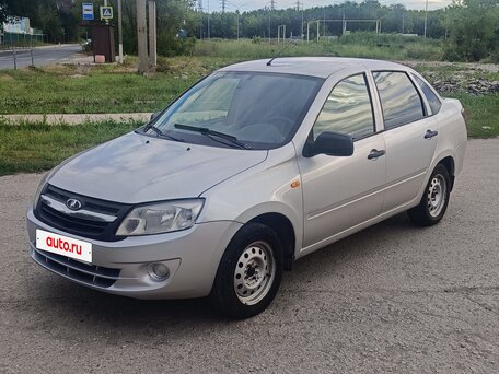 2012 Lada (ВАЗ) Granta I, серебристый, 295000 рублей, вид 1