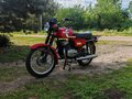 1987 CZ 350, красный, 150000 рублей