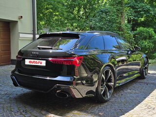 2022 Audi RS 6 IV (C8), чёрный, 13800000 рублей, вид 4