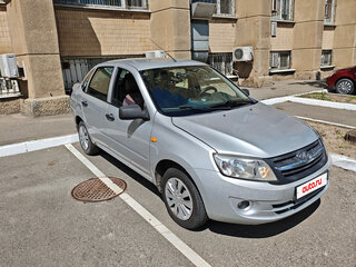 2012 Lada (ВАЗ) Granta I, серебристый, 355000 рублей, вид 4