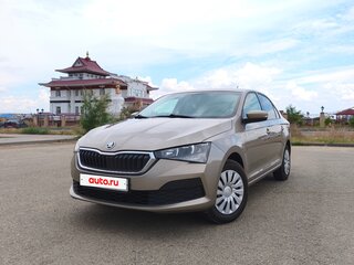 2021 Skoda Rapid II, коричневый, 1630000 рублей, вид 1