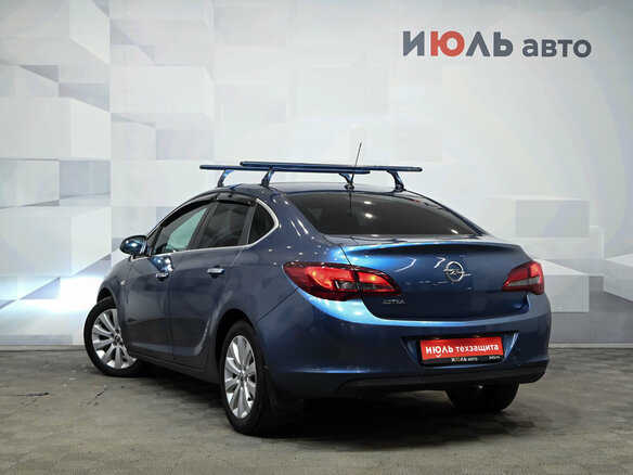 2013 Opel Astra J Рестайлинг, синий, 580000 рублей - вид 6