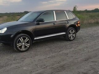 2004 Porsche Cayenne I (955), чёрный, 900000 рублей, вид 3