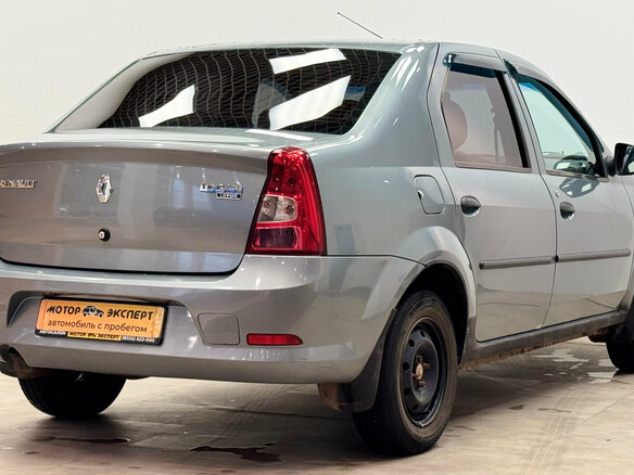 2011 Renault Logan I Рестайлинг, синий, 405000 рублей - вид 4