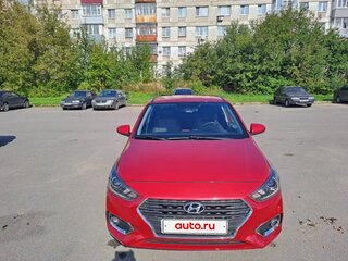 2018 Hyundai Solaris II, красный, 1500000 рублей, вид 1