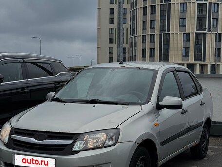 2012 Lada (ВАЗ) Granta I, серебристый, 250000 рублей, вид 1
