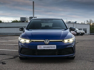 2020 Volkswagen Golf VIII, синий, 2519000 рублей, вид 2