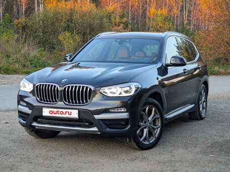2019 BMW X3 20d xDrive III (G01), чёрный, вид 1