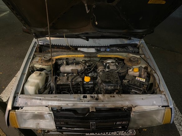 1999 Lada (ВАЗ) 21099, серый, 80000 рублей - вид 5