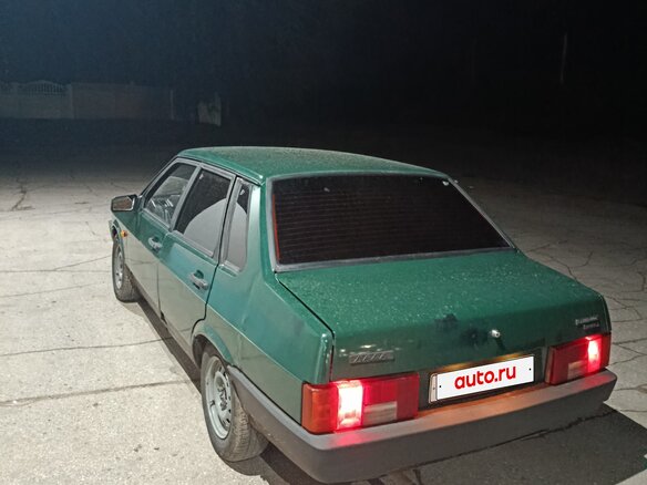 1997 Lada (ВАЗ) 21099, зелёный, 70000 рублей - вид 9
