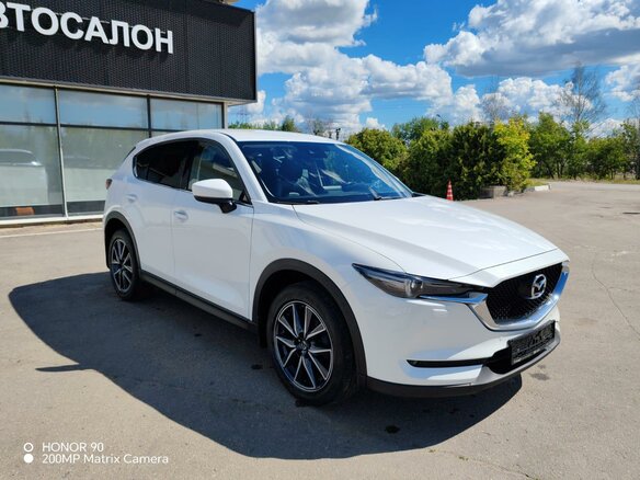 2017 Mazda CX-5 II, белый - вид 3