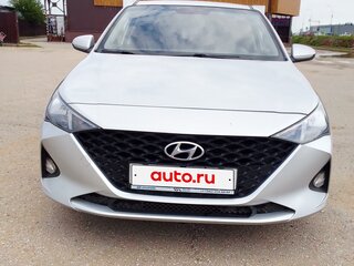 2021 Hyundai Solaris II Рестайлинг, серый, 1615000 рублей, вид 1