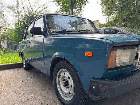 2007 Lada (ВАЗ) 2107, синий, вид 2