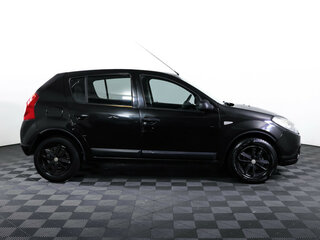 2013 Renault Sandero I, чёрный, 573000 рублей, вид 4