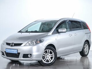 2007 Mazda 5 I (CR) Рестайлинг, серебристый, 829000 рублей, вид 4