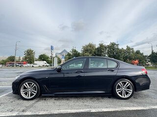 2016 BMW 7 серии 740d xDrive VI (G11/G12), чёрный, 3790000 рублей, вид 5