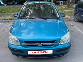 2003 Hyundai Getz I, голубой, 325000 рублей, вид 4