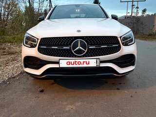2020 Mercedes-Benz GLC Coupe 300 I (C253) Рестайлинг, белый, 4700000 рублей, вид 4