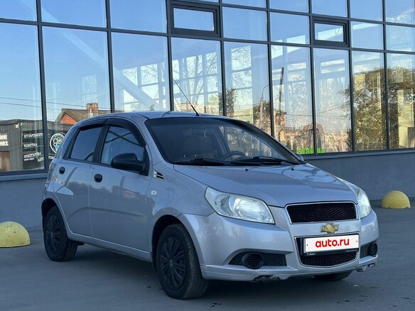2009 Chevrolet Aveo I Рестайлинг, серебристый, 339000 рублей - вид 3
